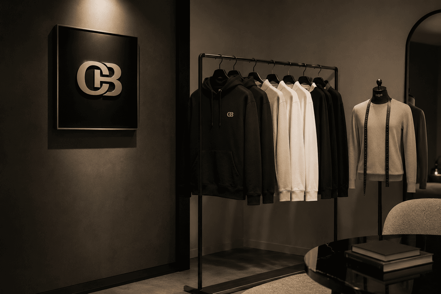 Prolific Clothing showroom